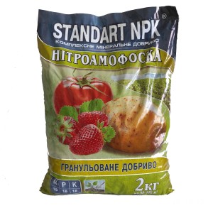 Нитроаммофоска STANDART NPK 16-16-16, 2 кг