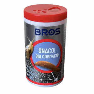 Snacol Bros (Брос), 200 г, средство для борьбы с улитками и слизнями