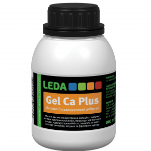 Leda Gel Ca Plus (800 г/500 мл), комплексное удобрение гель с кальцием для внекорневой подкормки овощей