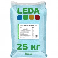 25кг Leda NPK 13-40-13 + 1MgO + TE + GS + AMINO комплексное минеральное удобрение